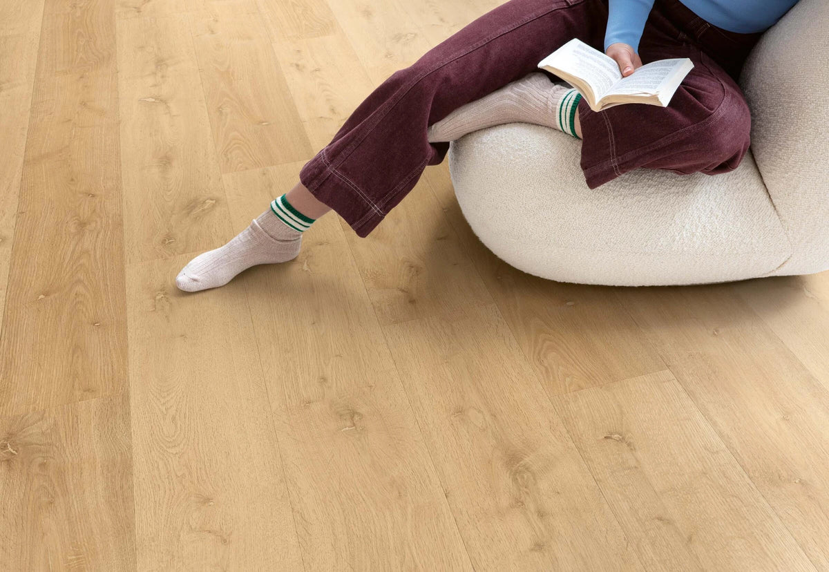 Quick-Step Bloom Hybrid Flooring 6mm Elegant Oak Natural Setting