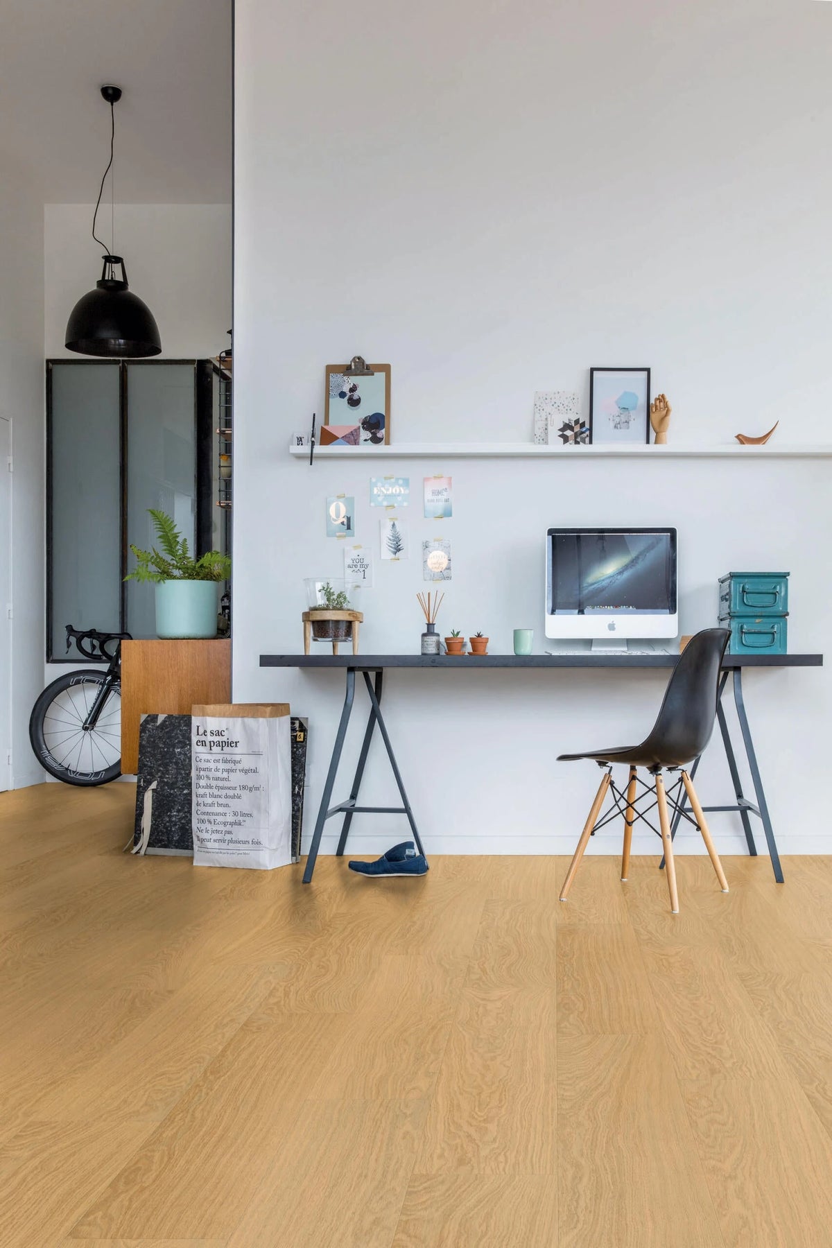 Quick-Step Bloom Hybrid Flooring 6mm Pure Oak Honey Setting