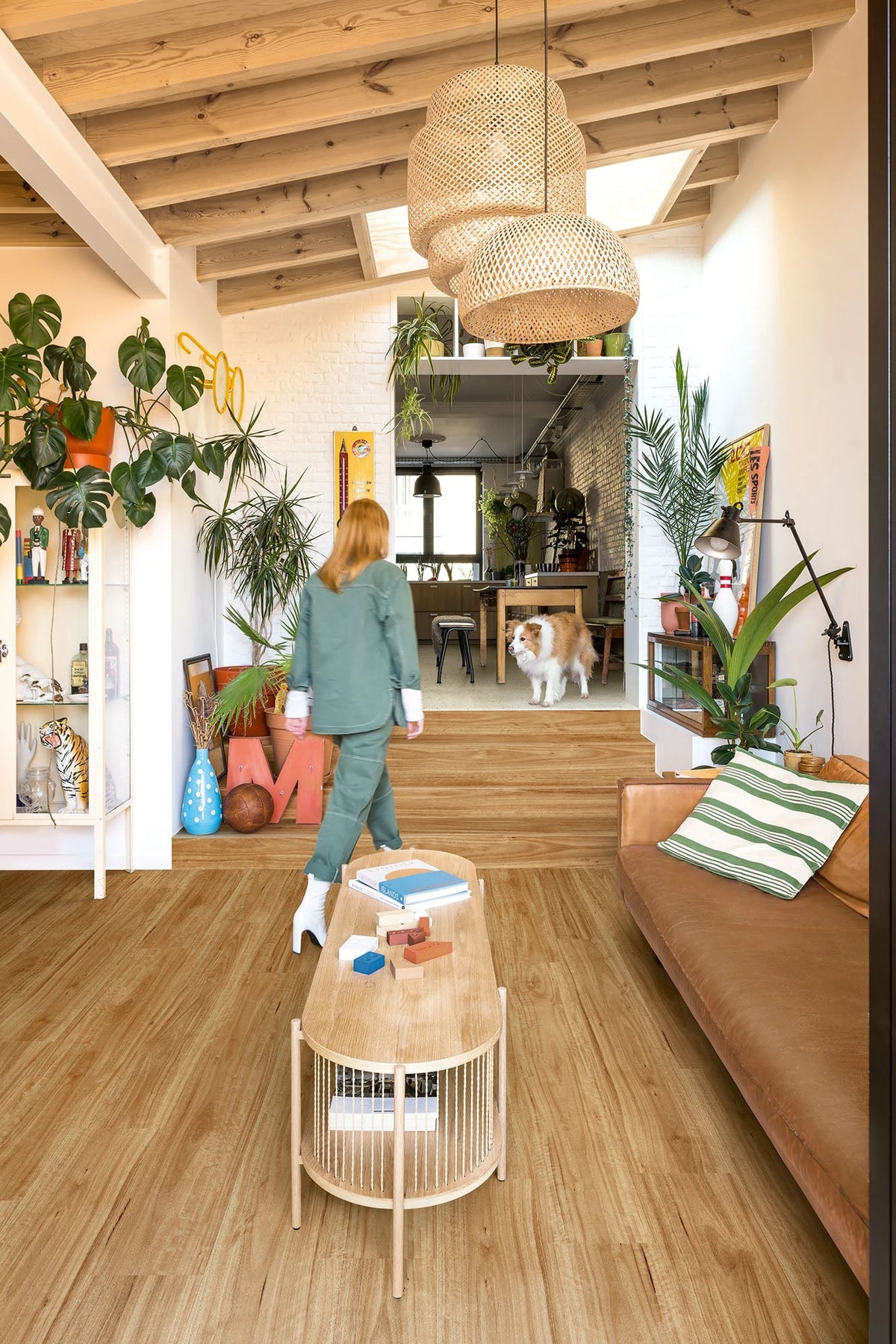 Quick-Step Bloom Hybrid Flooring 6mm Urban Blackbutt Setting