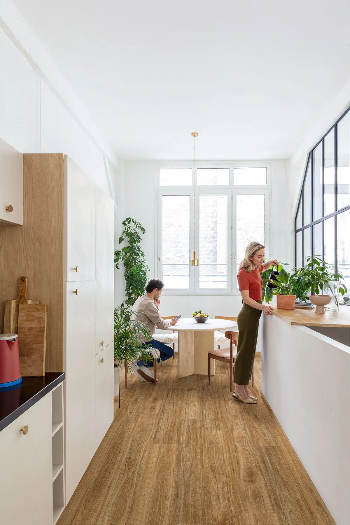 Quick-Step Bloom Hybrid Flooring 6mm Wild Spotted Gum Setting
