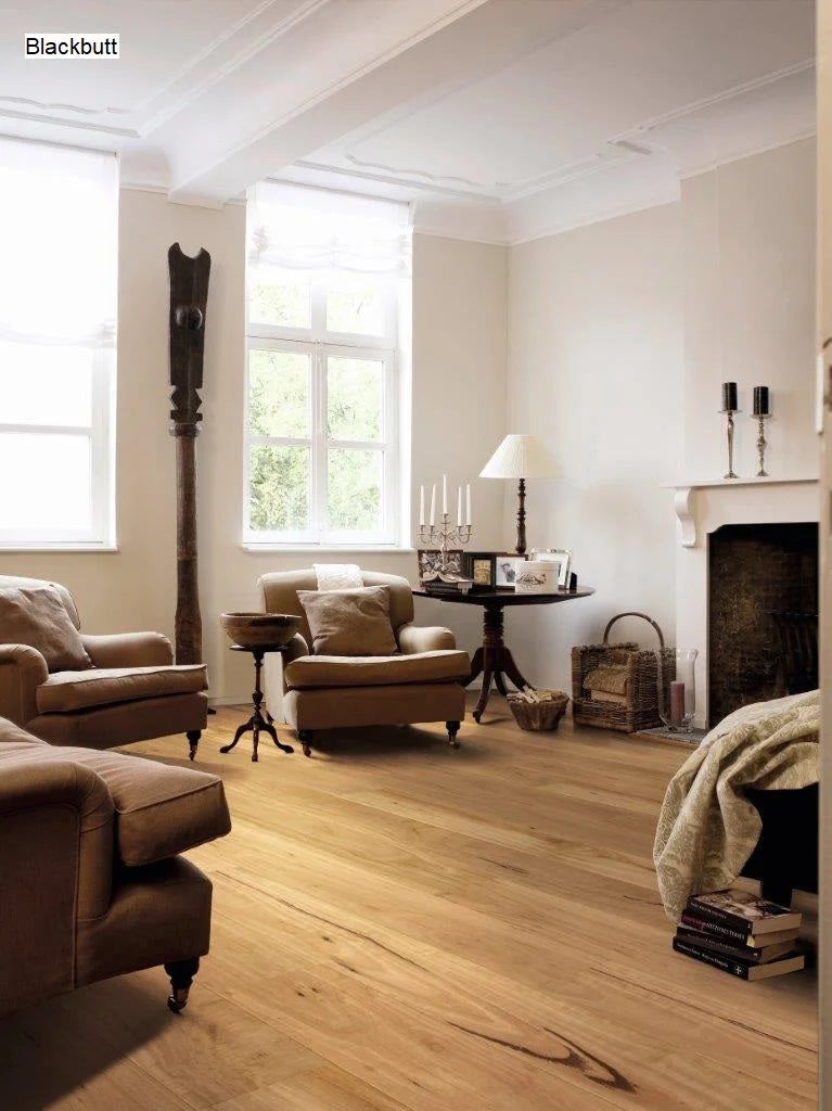 Quick-Step Cascada Engineered Timber Flooring 13/2.5mm Blackbutt Setting