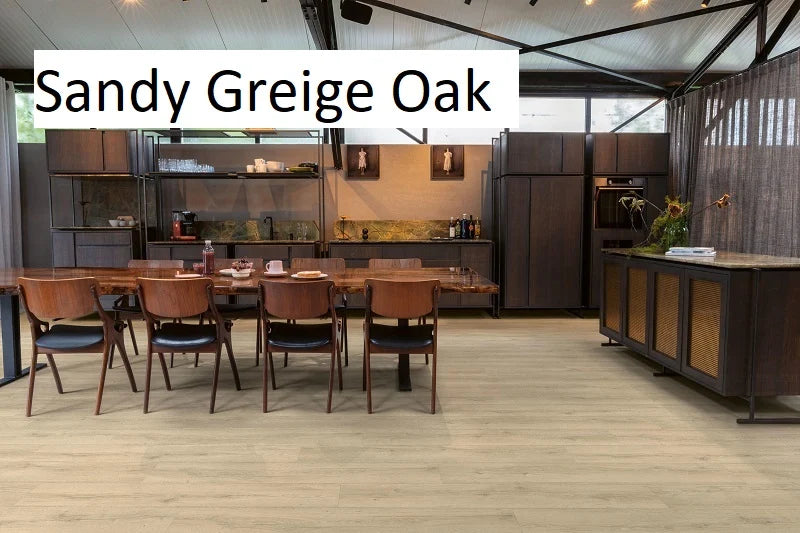 Quick-Step Classic Laminate Flooring 8mm Sandy Greige Oak Setting