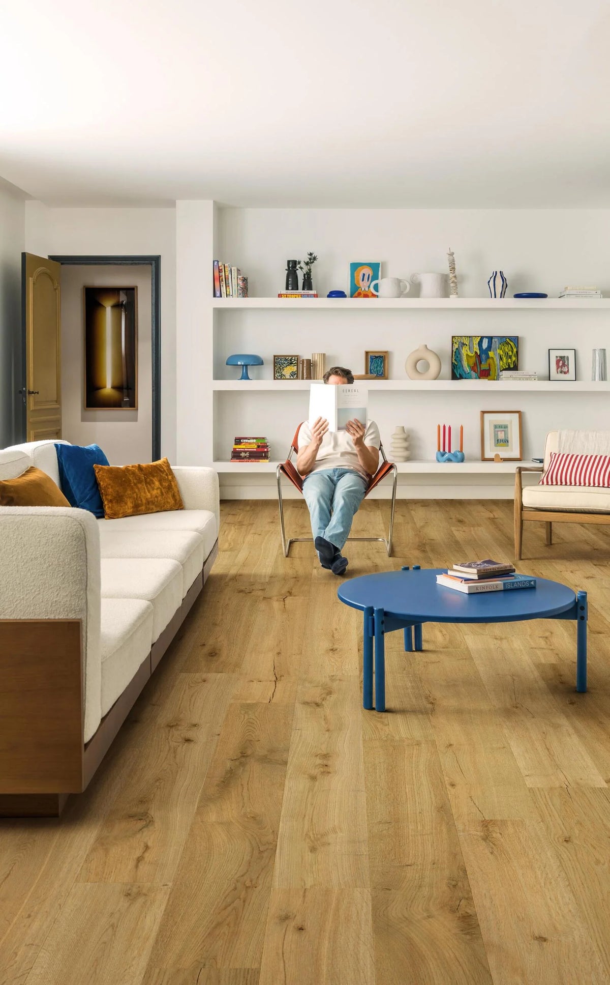 Quick-Step Impressive Laminate Flooring 8mm Truffle Oak Setting