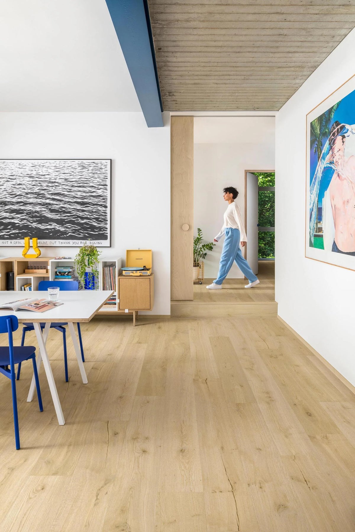 Quick-Step Impressive Ultra Laminate Flooring 12mm Cotton Oak Setting