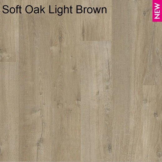 Quick-Step Impressive Ultra Laminate Flooring 12mm Soft Oak Light Brown Swatch