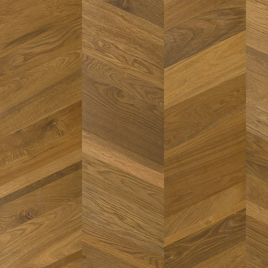 Quick-Step Intenso Chevron Engineered Timber Flooring 13/2.5mm Smoked Mountain Oak Extra Matt Swatch