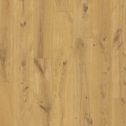 Quick-Step Massimo Engineered Timber Flooring 14/2.5mm 260mm Cappuccino Blonde Oak Extra Matt Swatch