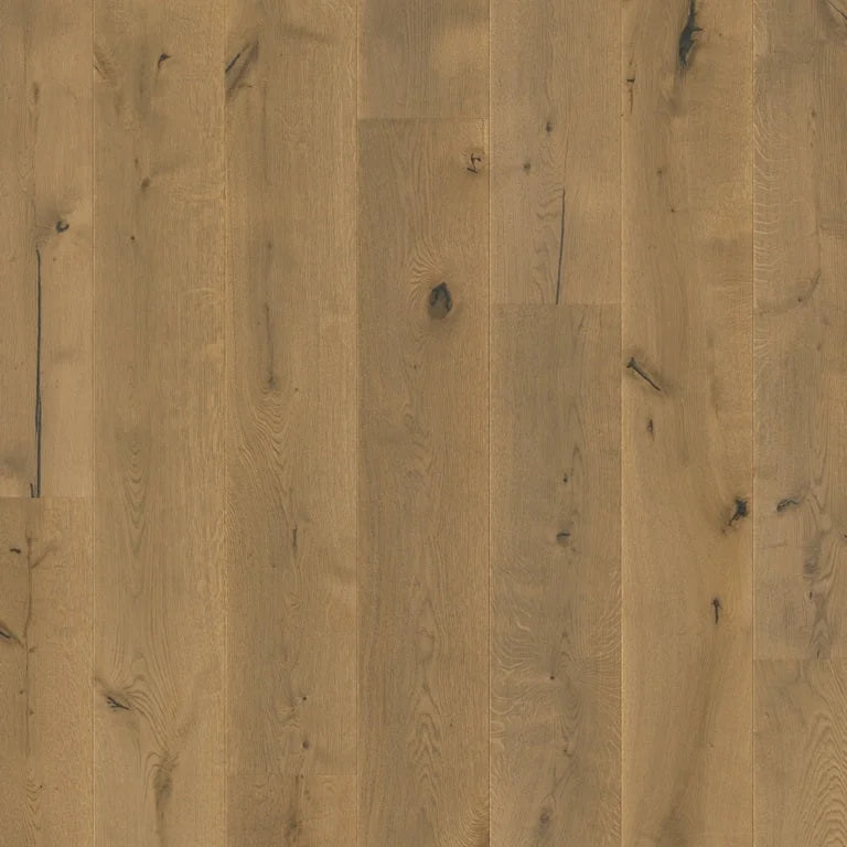 Quick-Step Massimo Engineered Timber Flooring 14/2.5mm 260mm Dark Chocolate Oak Extra Matt Swatch