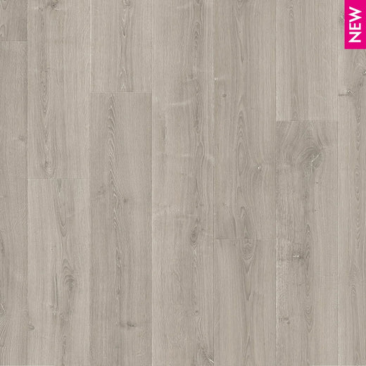 Quick-Step Perspective Nature Laminate Flooring 9mm Brushed Oak Grey Swatch