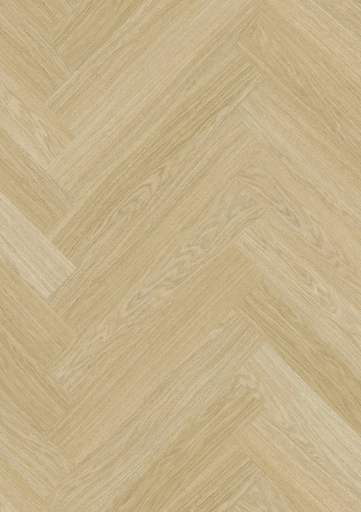 Quick-Step Pristine Herringbone Vinyl Flooring 2.5mm – Serene Oak Light Natural Swatch