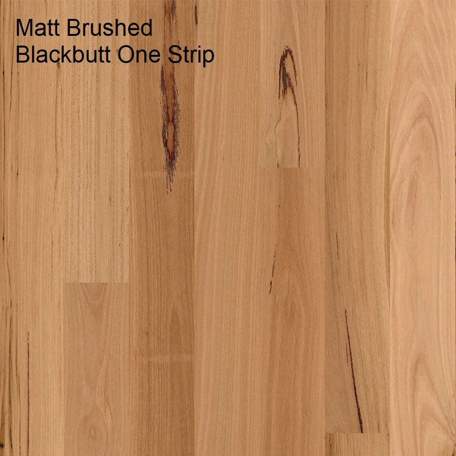 Quick-Step ReadyFlor 1 Strip Engineered Timber Flooring 14/2.5mm Blackbutt Matt Brushed Swatch