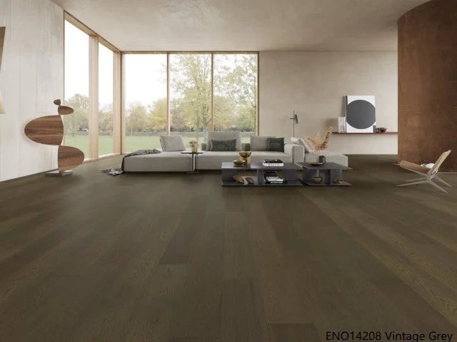 Riverhill Classique Oak Engineered Timber Flooring 14/2mm Vintage Grey Setting