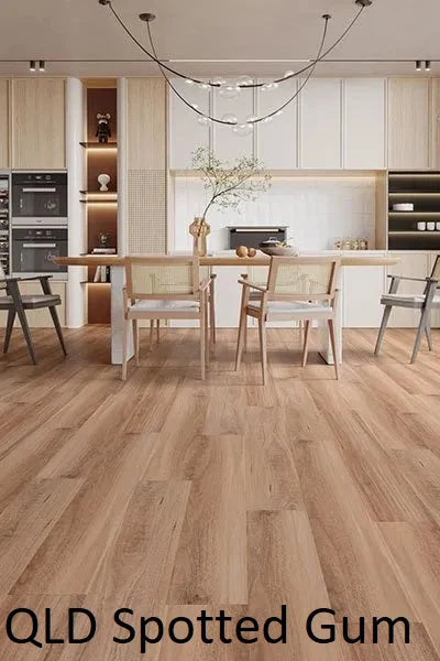 Installed hybrid flooring in a Brisbane home