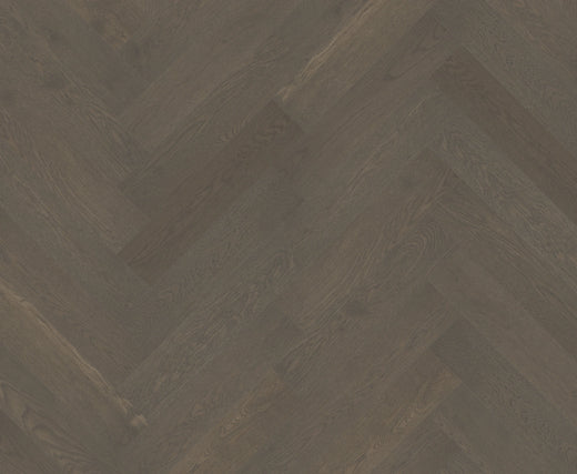 Riverhill iDesign European Oak Chevron Engineered Timber Flooring 15/3mm Apollo Grey Swatch