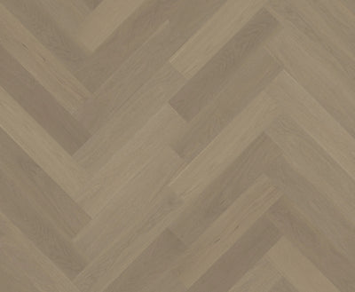 Riverhill iDesign European Oak Chevron Engineered Timber Flooring 15/3mm Light Malt Swatch