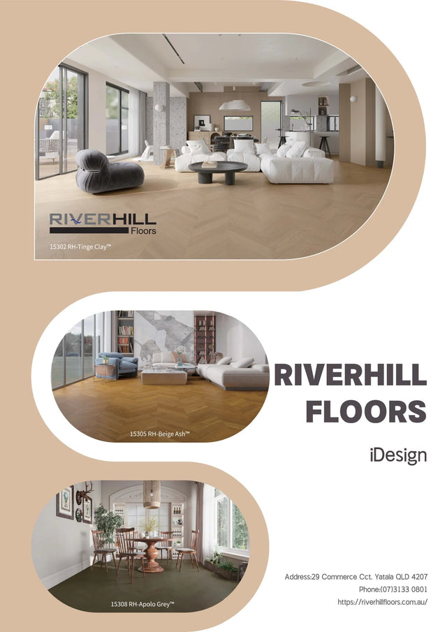 Riverhill iDesign European Oak T&G Flooring 15/3mm Brochure Cover