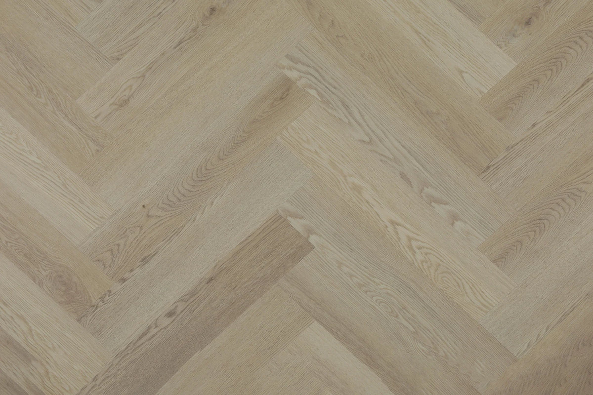 Topdeck Belle Vie Herringbone Hybrid Flooring 7mm – Bellevue Avenue Swatch