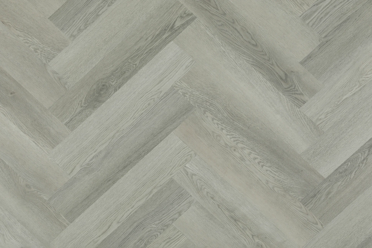 Topdeck Belle Vie Herringbone Hybrid Flooring 7mm – Highland Beige Oak Swatch