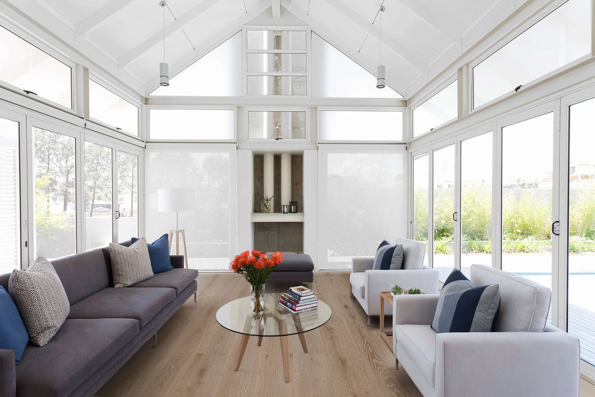 Topdeck Lavanda Oak Engineered Timber Flooring 14/3mm Boathouse Setting