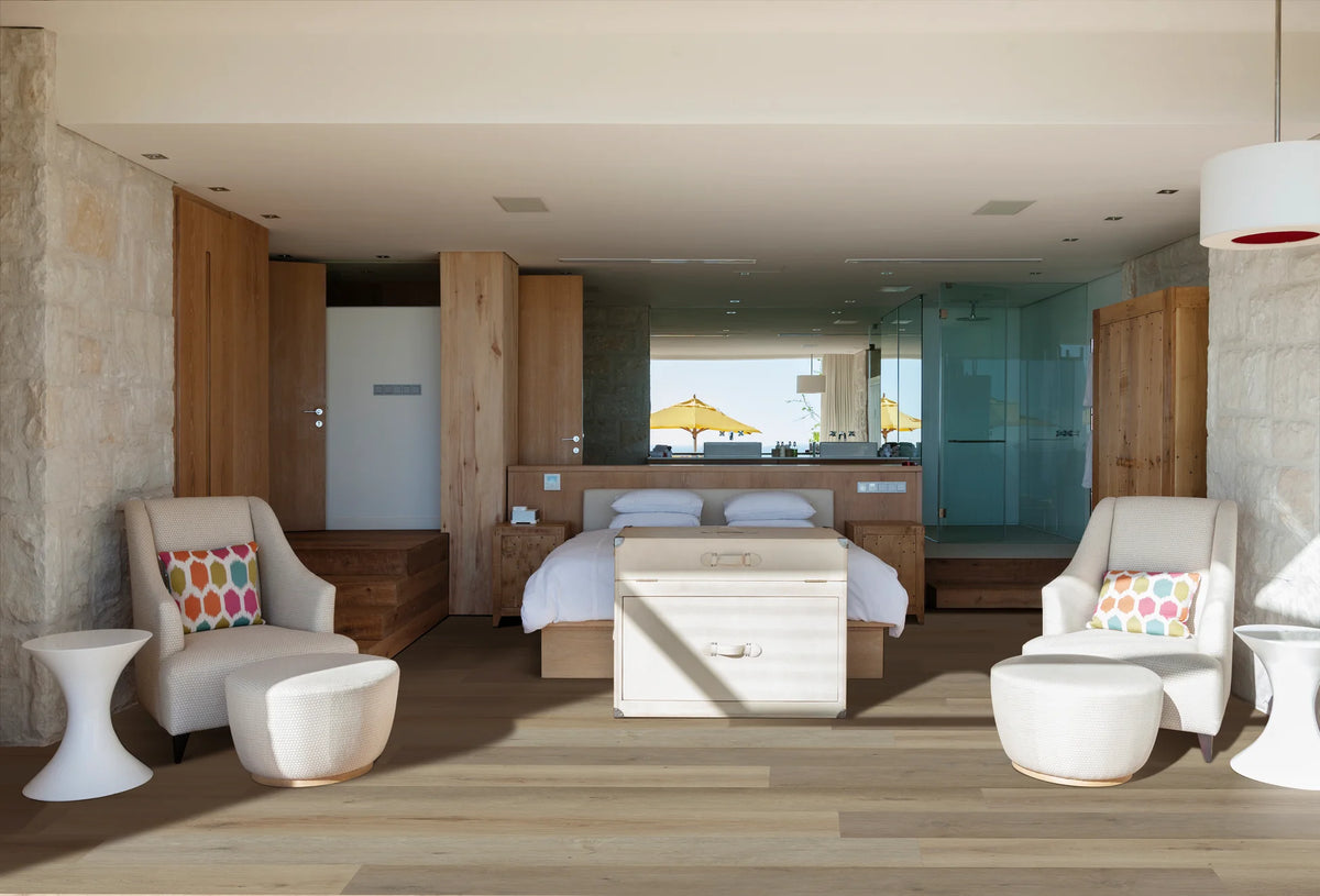 Topdeck Lumière Ultra HD Hybrid Flooring 7mm Lake View Oak Setting