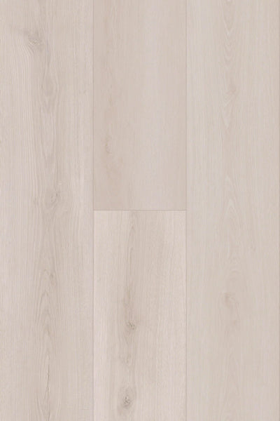 Topdeck Pantora Amor AC5 Laminate Flooring 12mm Crystal White Oak Swatch