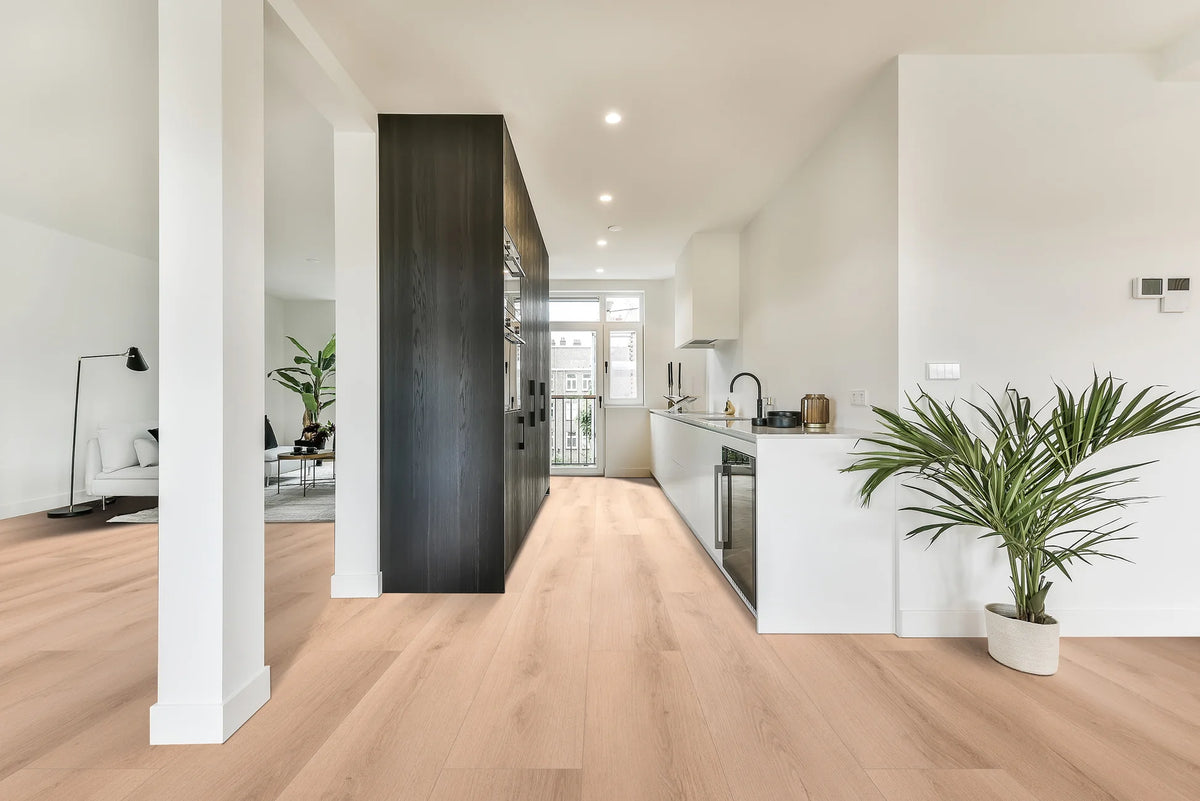 Topdeck Pantora Amor AC5 Laminate Flooring 12mm Harmony Oak Setting