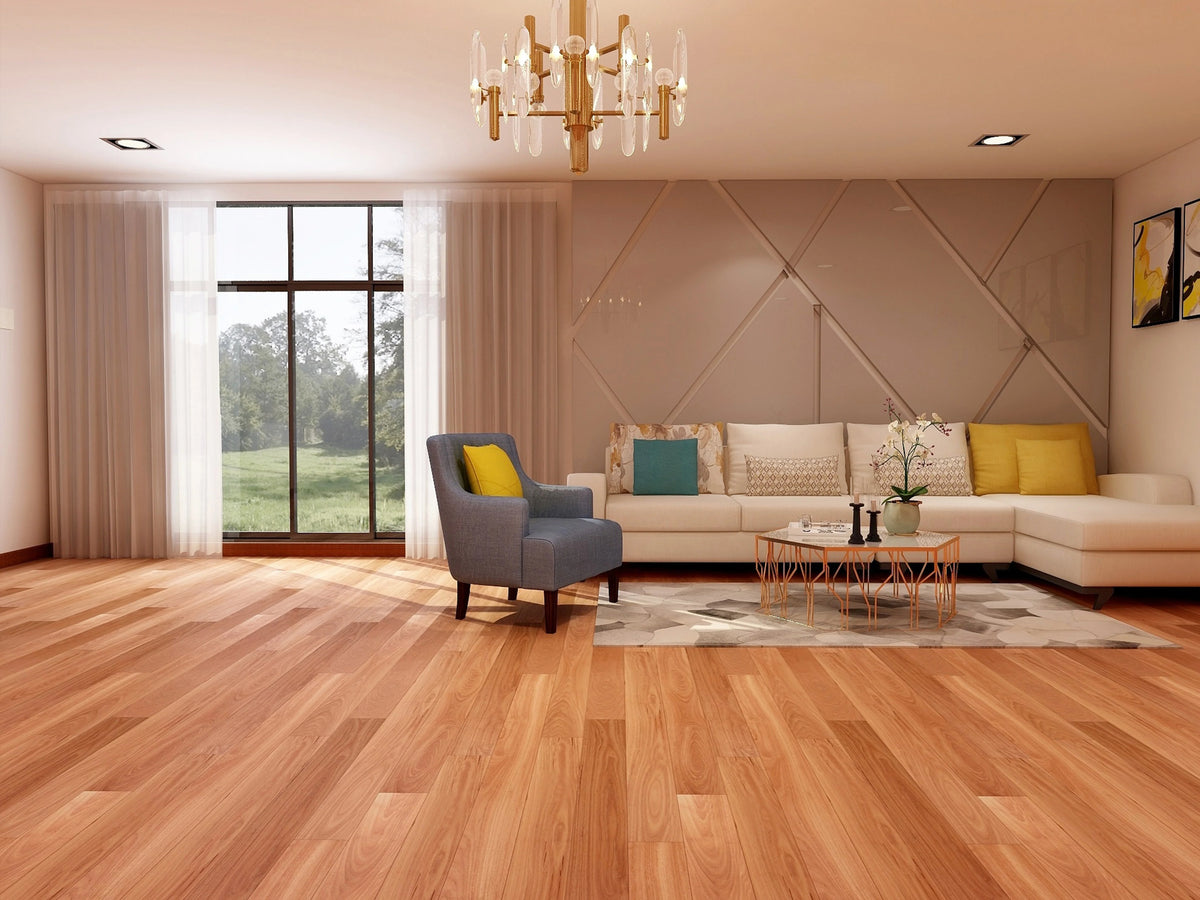 Topdeck Pre-Finished Solid Timber Flooring 18mm Australian Blackbutt Setting