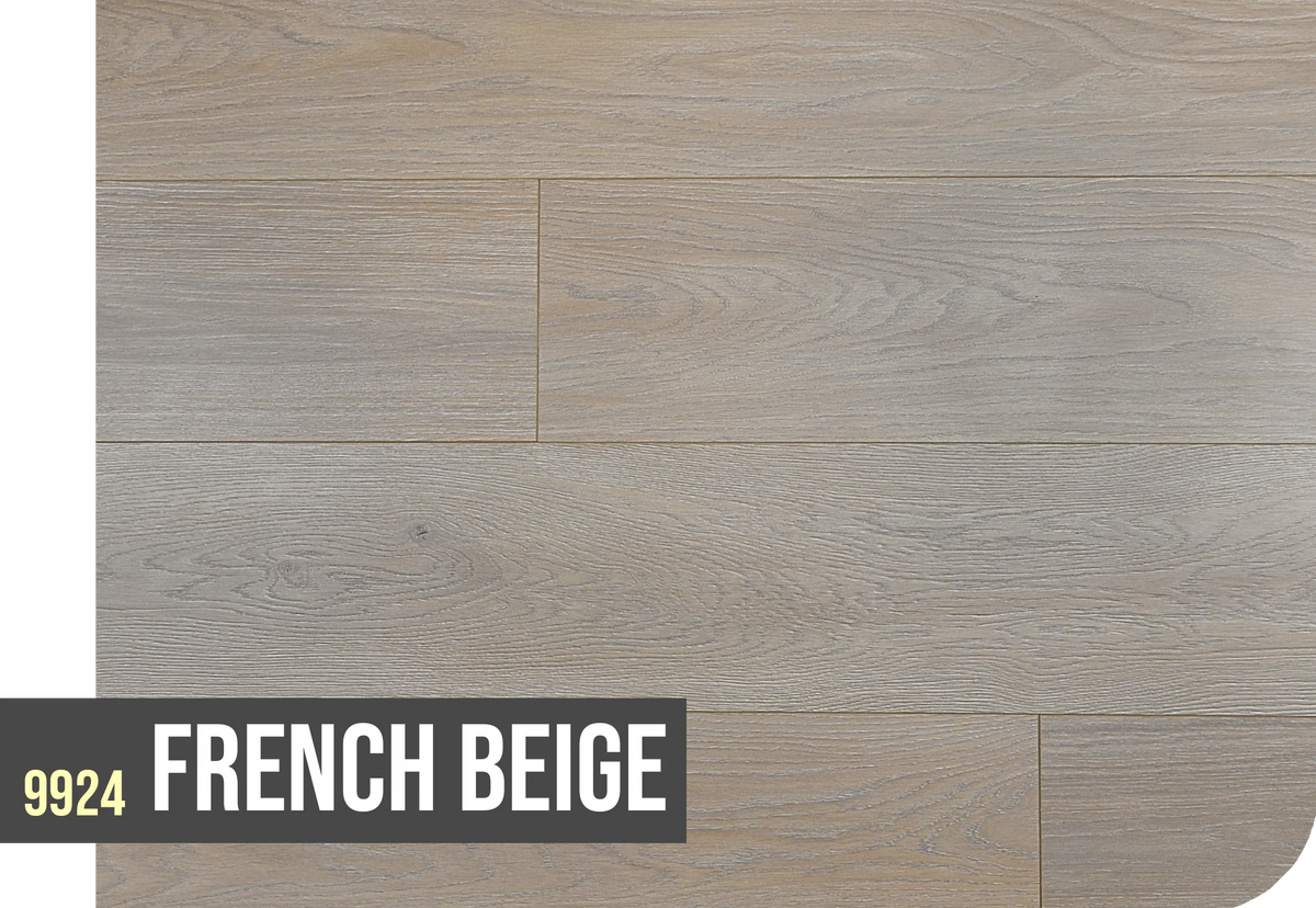Topdeck Prime Contemporary Plus AC4 Laminate Flooring 12.3mm French Beige Swatch