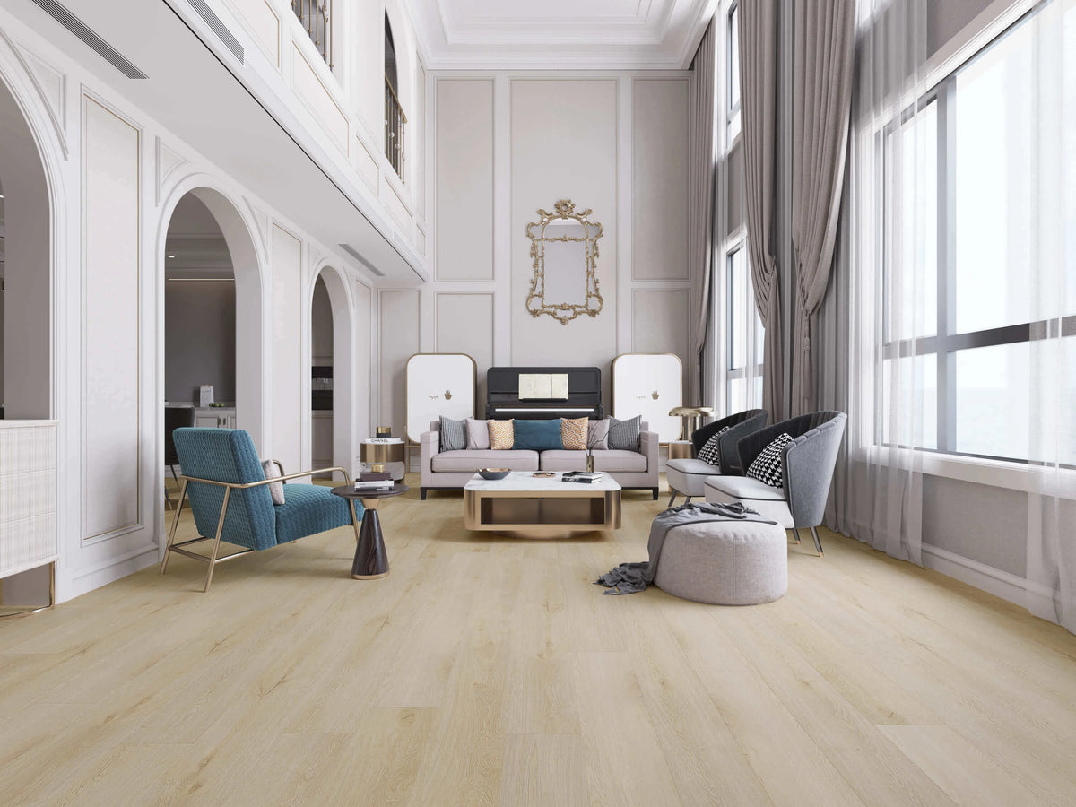 Topdeck Prime Legend AC5 Laminate Flooring 12.3mm Atlantic Oak Setting