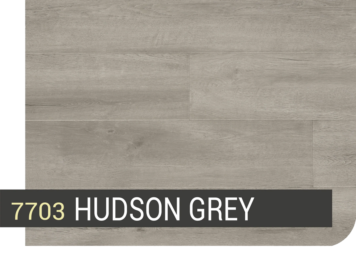 Topdeck Prime Legend AC5 Laminate Flooring 12.3mm Hudson Grey Swatch