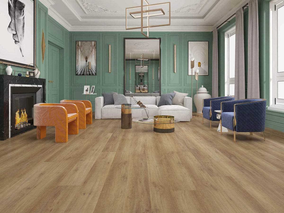 Topdeck Prime Legend AC5 Laminate Flooring 12.3mm Sandcastle Setting