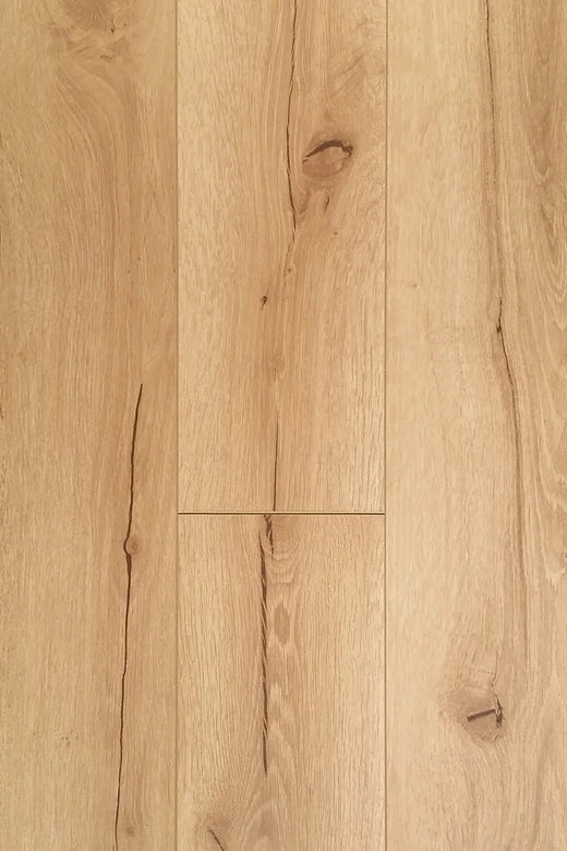Topdeck Prime Luxury AC4 Laminate Flooring 12.3mm Vanilla Oak Swatch