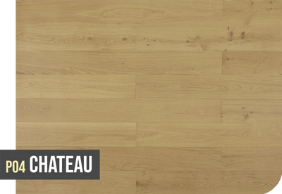 Topdeck Project Oak European Oak Engineered Timber Flooring 14/2mm Chateau P04 Swatch