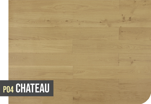Topdeck Project Oak European Oak Engineered Timber Flooring 14/2mm Chateau P04 Swatch